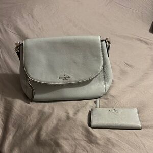 Kate Spade  Leather Shoulder Bag and wallet